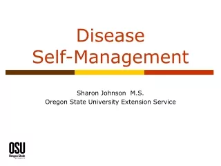 Disease  Self-Management