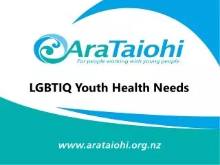 LGBTIQ Youth Health Needs