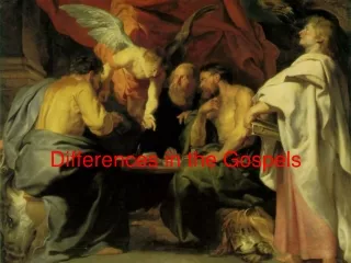 Differences in the Gospels