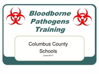 Bloodborne Pathogens Training