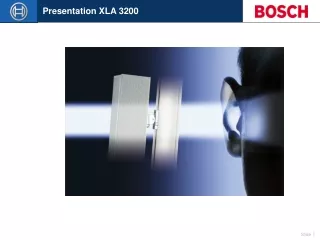 Commercial presentation XLA 3200