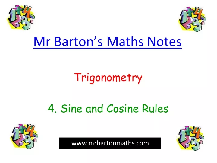 mr barton s maths notes