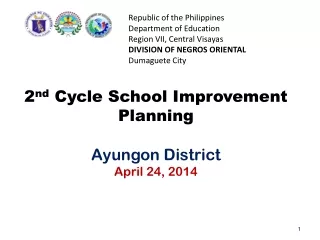 Republic of the Philippines Department of Education Region VII, Central Visayas