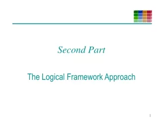 Second Part The Logical Framework Approach