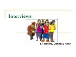 Interviews - slide 1