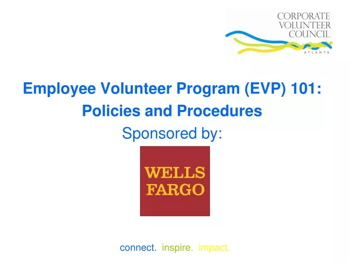employee volunteer program evp 101 policies