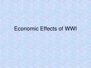 Economic Effects of WWI