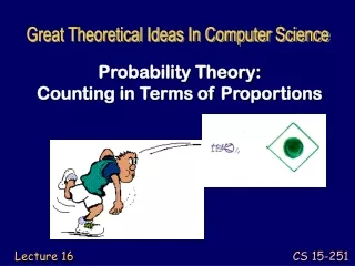 Probability Theory: Counting in Terms of Proportions