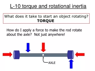 L-10 torque and rotational inertia