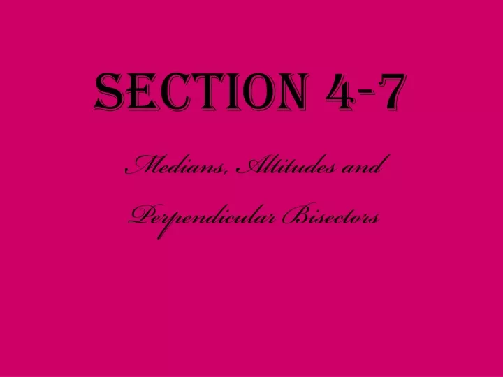 section 4 7