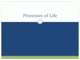 Processes of Life
