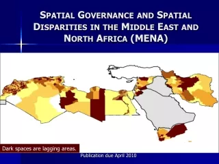 Spatial Governance and Spatial Disparities in the Middle East and North Africa (MENA)