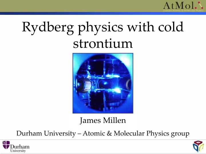 rydberg physics with cold strontium