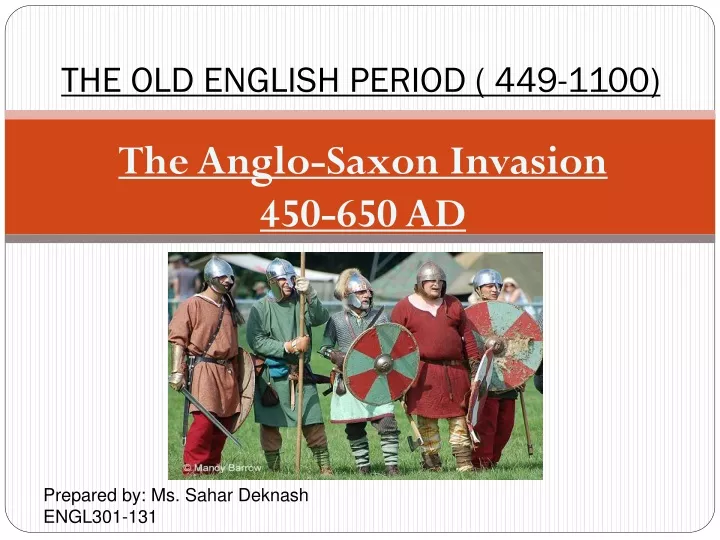the old english period 449 1100