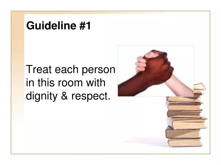 guideline 1