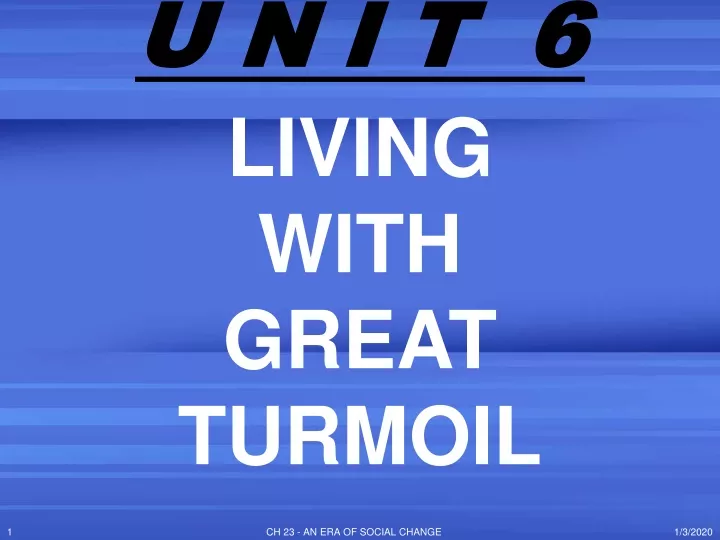 u n i t 6