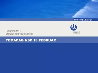 TEMADAG NSP 18 FEBRUAR