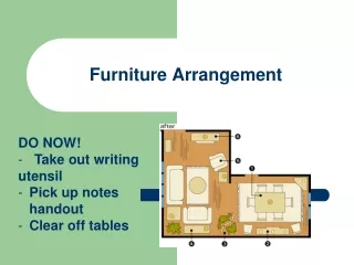 Furniture Arrangement