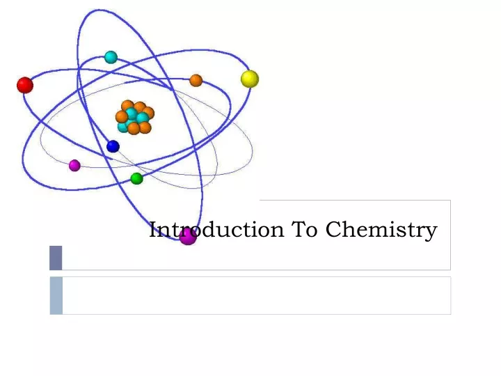 introduction to chemistry