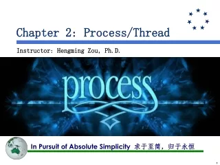 Chapter 2: Process/Thread