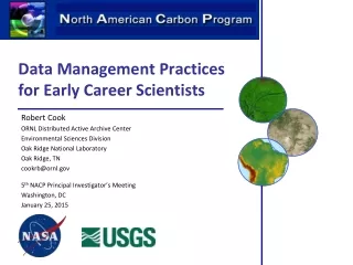 Data Management Practices for Early Career Scientists