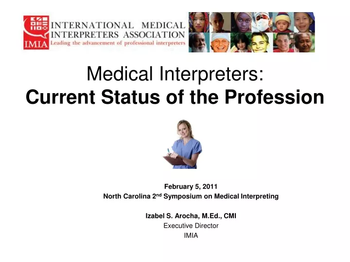 medical interpreters current status of the profession
