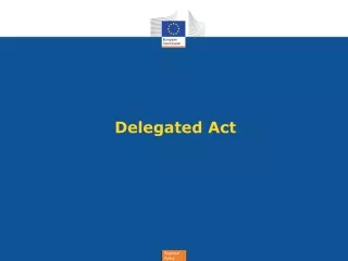 Delegated Act