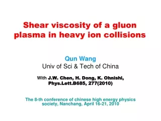 Shear viscosity of a gluon plasma  in heavy ion collisions