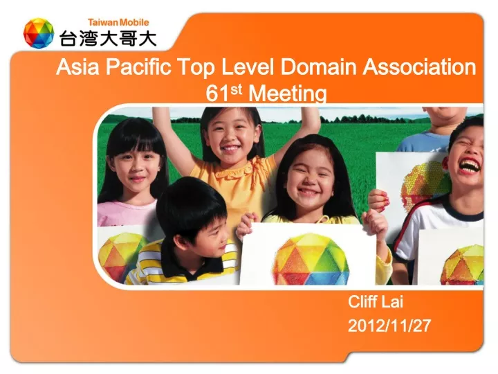 asia pacific top level domain association 61 st meeting