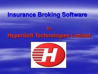 Insurance Broking Software