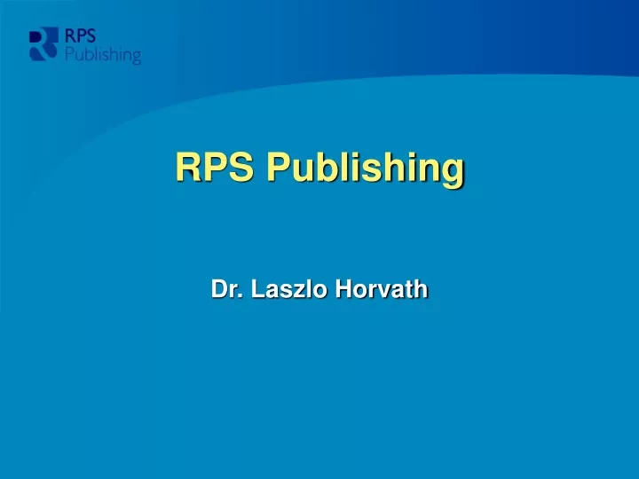 rps publishing