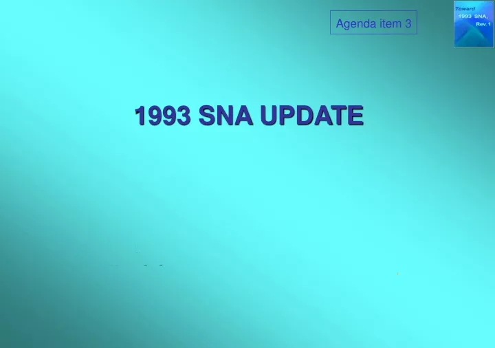 1993 sna update