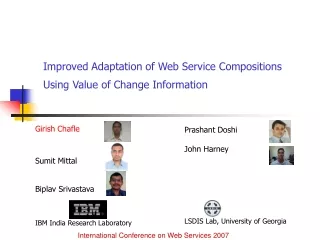 Improved Adaptation of Web Service Compositions Using Value of Change Information