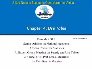 Chapter 4:  Use Table