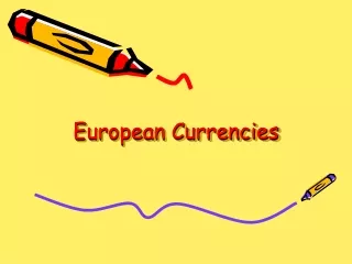 European Currencies