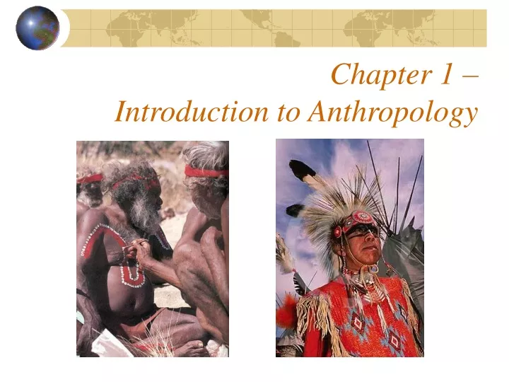 chapter 1 introduction to anthropology