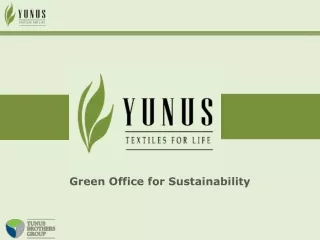 Green Office for Sustainability