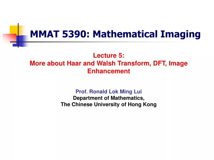 mmat 5390 mathematical imaging