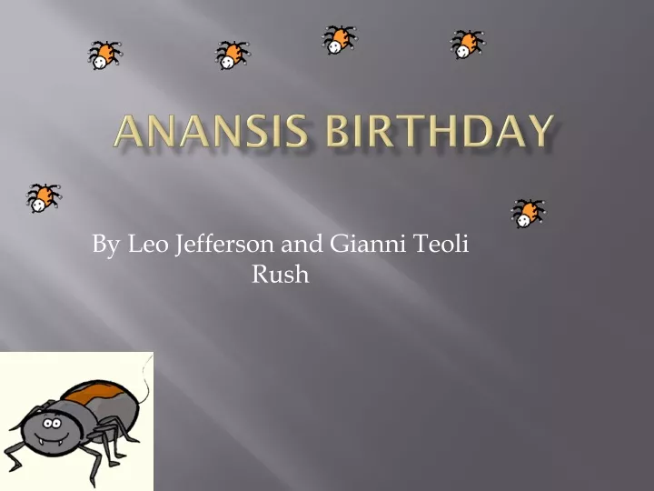anansis birthday