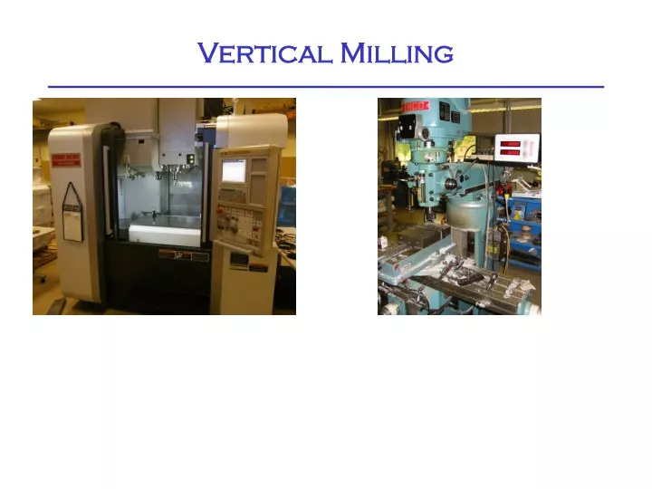 vertical milling
