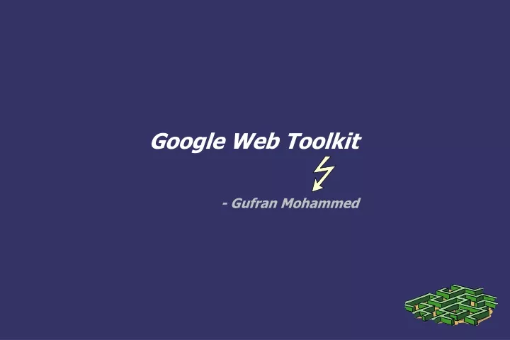 google web toolkit gufran mohammed