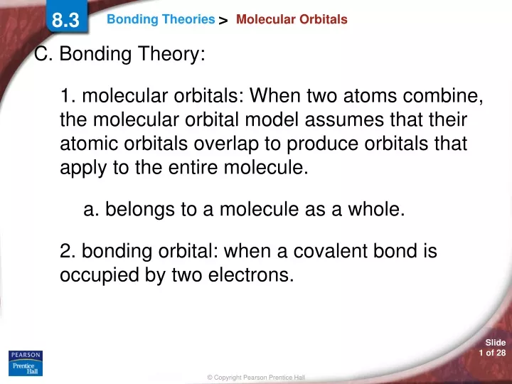 molecular orbitals