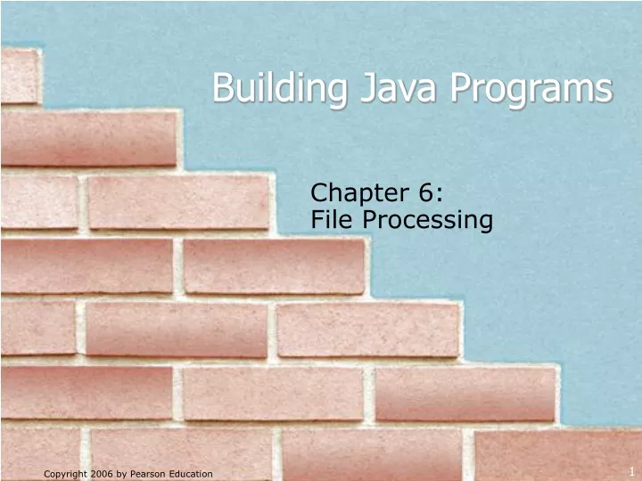 building java programs