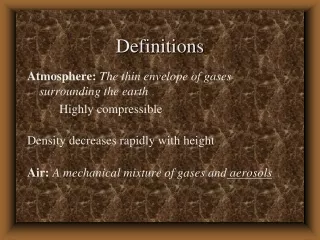 Definitions