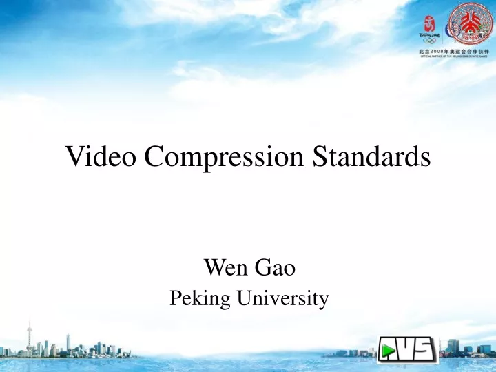 video compression standards