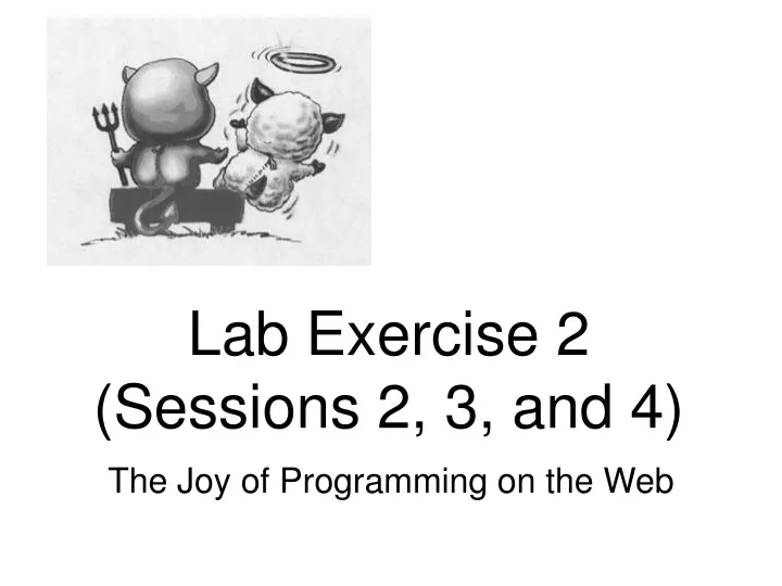 lab exercise 2 sessions 2 3 and 4