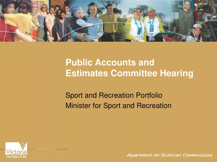 public accounts and estimates committee hearing