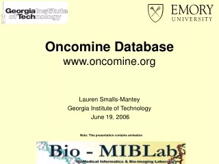 Oncomine Database oncomine