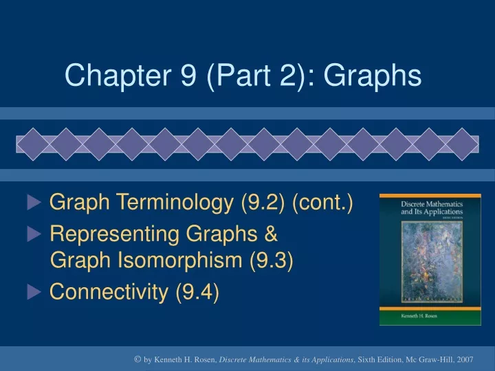 chapter 9 part 2 graphs