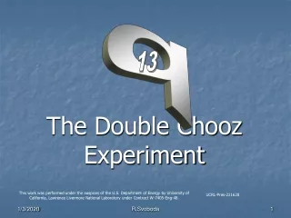 The Double Chooz Experiment